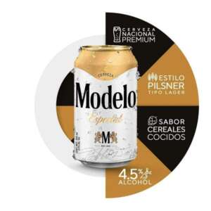 CERVEZA MODELO LATA 12 OZ.