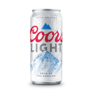 COORS LIGHT LATA 10 OZ.