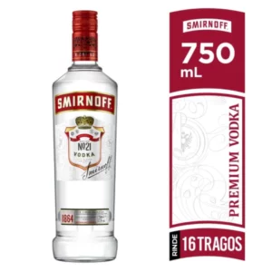 SMIRNOFF RED VODKA 75 CL