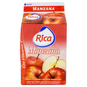 JUGO RICA MANZANA PEQUEO