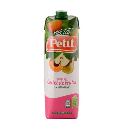 JUGO PETTIT COCTEL DE FRUTAS 1000.