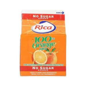 JUGO DE NARANJA 100% SIN AZUCAR PEQUENO 16OZ