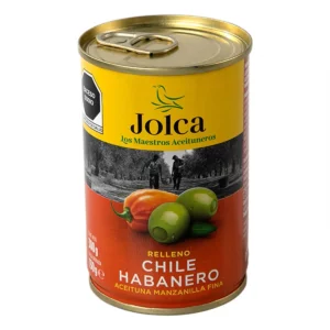 ACEITUNA JOLCA RELLENA DE CHILE HABANERO