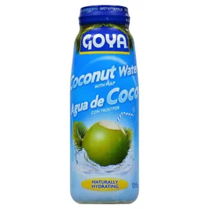 AGUA DE COCO  VIDRIO GOYA 400 ML 13.5 FL OZ.