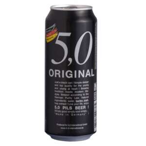 CERVEZA 5,0 GERMAN BEER (NEGRA) 500 ML