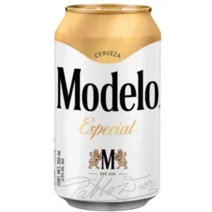 CERVEZA MODELO BLANCA DE LATA 8 OZ.