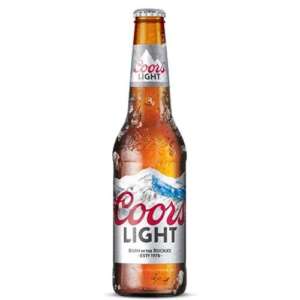 COORS LIGHT BOTTLES 22 ONZ