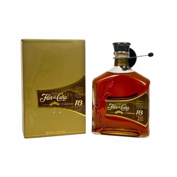 RON FLOR DE CAA 18 AOS 750 ML