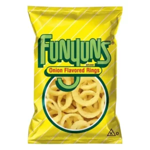 FUNYONS ONION RINGS 163 GRAMOS.