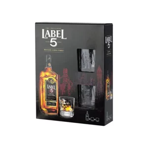 LABEL 5 GOLD MAS 2 VASOS