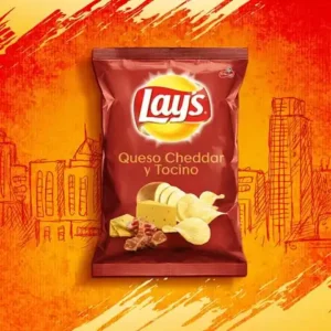 LAYS QUESO CHEDDAR Y TOCINETA