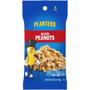 PLANTERS PEANUTS SALTED 6 OZ FUNDA