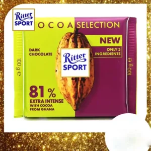 RITTER DAR CHOCOLATE CHANA 81% (MOR YV