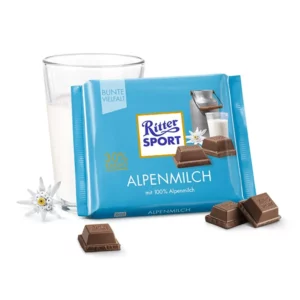 RITTER SPORT FINE MILK CHOCOLATE MINIATURA