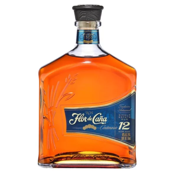 RON FLOR DE CAA 12 AOS 750 ML