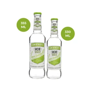 SMIRNOFF ICE GREEN APPLE 355 Y 330 ML