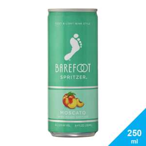 BAREFOOT  MOSCATO LATA 250 ML