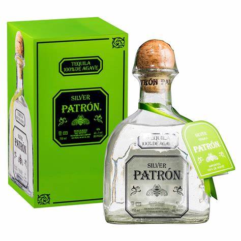 TEQUILA PATRON SILVER 750 ML