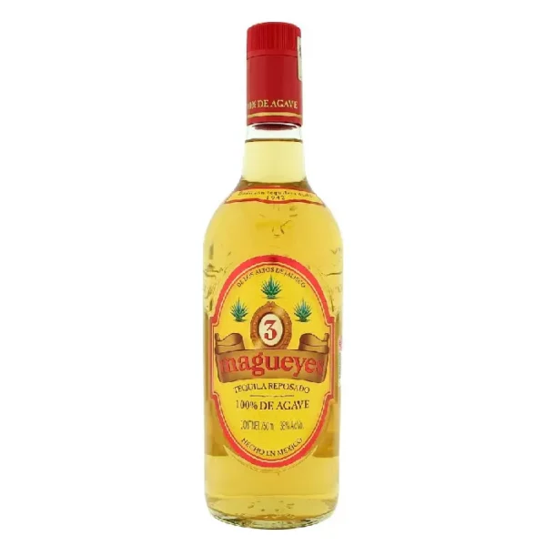 TEQUILA TRES MAGUEYES REPOSADO 750 ML