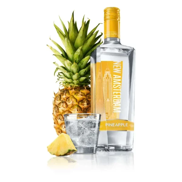 VODKA NEW ANSTERDAN PINEAPLE 750ML