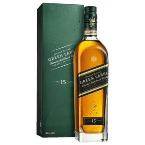 JOHNNIE  WALKER GREEN LABEL 15 AOS  750 ML.