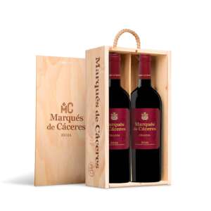 PACK MARQUES DE CACERES CRIANZA 2 BOT.