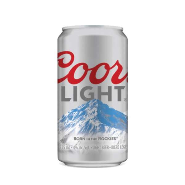 COORS LIGHT LATA 8 OZ.