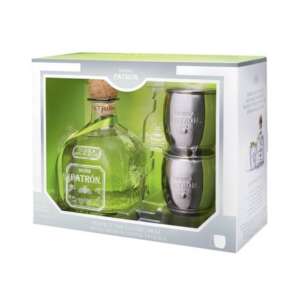 TEQUILA PATRON SILVER + 2 JARRAS