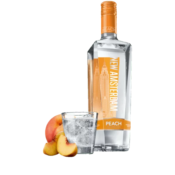 VODKA NEW ANSTERDAN PEACH 750ML