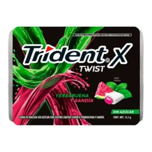 PAQUETE DE TRIDENT X SPLASH YERBABUENA Y SAND