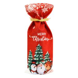 BOLSA 2 BOTELLAS NAVIDAD