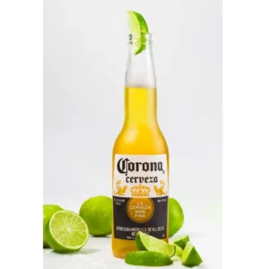 CORONA CON LIMON