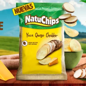 NATUCHIPS YUCA CON QUESO 100GR.