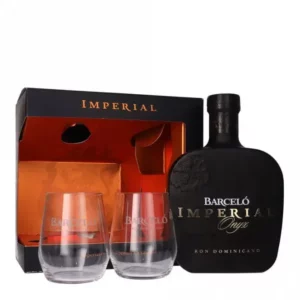 BARCELO IMPERIAL ONIX + 2 VASOS 700 ML