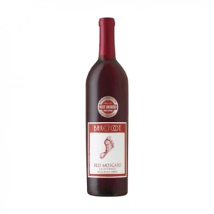 vino barefoot moscato red